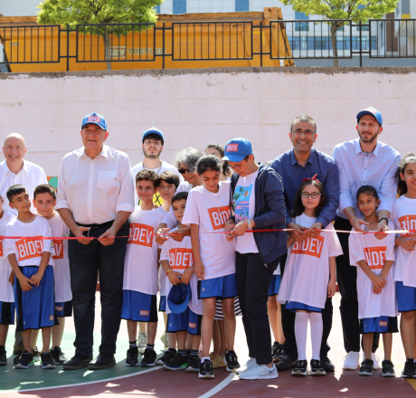 TEGV Gaziantep Büyükşehir Belediyesi Eğitim Parkı'mızın Yenilenen Basketbol Sahası Açıldı!